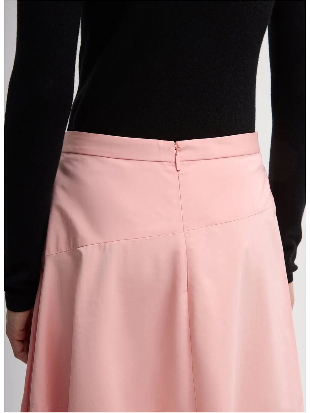 NWT - TIBI Nylon Asymmetrical Balloon Skirt in Pink - Picture 5 of 8